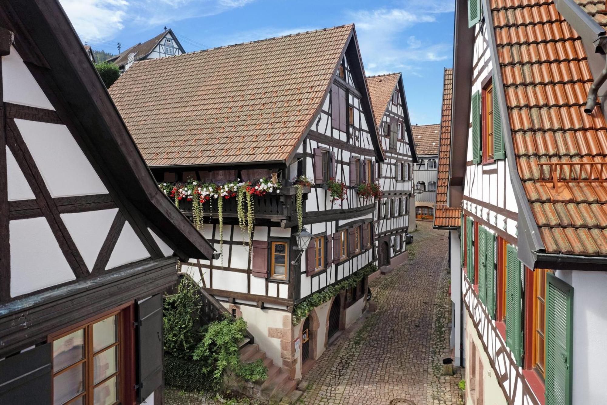 Strumpfweberhaus Schiltach Dış mekan fotoğraf